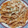 よっこの作ってみた!投稿(どこか懐かしい味♡お肉と野菜の旨味たっぷりうどんナポリタン)