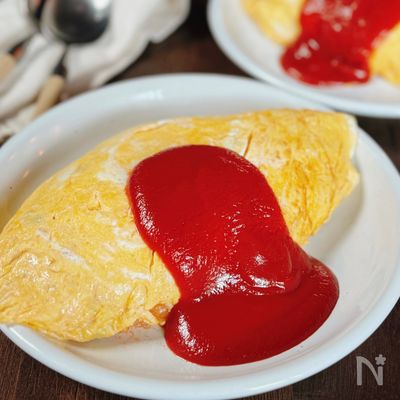 【洋食屋さんのオムライス】ふわとろ卵♪