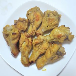 ふうかの作ってみた!投稿(娘がめっちゃお気に入り♡手羽元のカレー風味オーブン焼き)