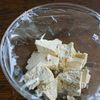 豆腐と豆苗のごま味噌マヨ和えの工程2