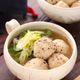 白菜とはんぺん鶏団子の春雨スープ【#簡単 #別茹で不要】