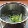 オクラと竹輪の胡麻和えの工程3
