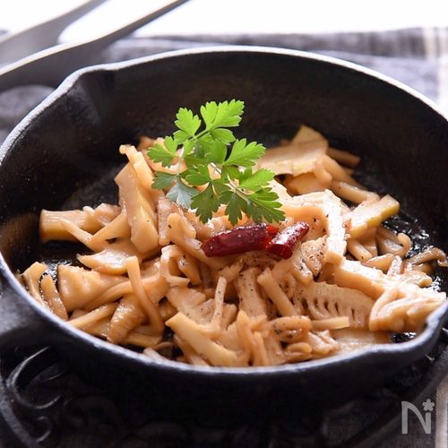 筍のきんぴらガツンと美味!『ガリバタ味』