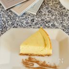 さつまいもチーズケーキ【生クリーム不要、焼き芋の作り方あり】
