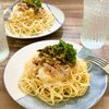 のりのり🐾🎀🤍の作ってみた!投稿(茹でた麺にのせるだけ!簡単美味しい!ツナと高菜のおろしパスタ)