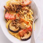 価格安定お手頃きのこで旨み凝縮♡『焦がしきのこの和風パスタ』