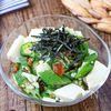 レンジで２分【オクラと豆腐の旨だし梅おかか和え】さっぱり美味