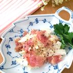 これはハマる‼️生ハムと長芋のマリネ♡