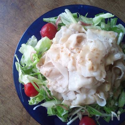 しっとり冷しゃぶサラダ