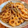 【れんこんと舞茸のオイスターソース炒め】コク旨◎の工程4