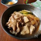 豚肉で作る！すき焼き風肉豆腐
