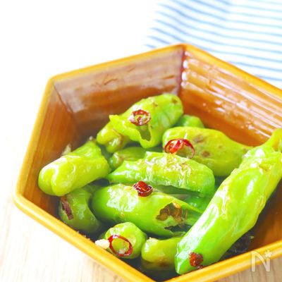 5分で簡単美味☆ししとうのペペロン炒め