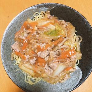 気まぐれみぃ⭐️の作ってみた!投稿(あんかけかた焼きそば)