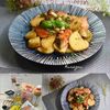 クラ蔵の作ってみた!投稿(やみつき! 鮭とじゃが芋のガリバタしょうゆ炒め)
