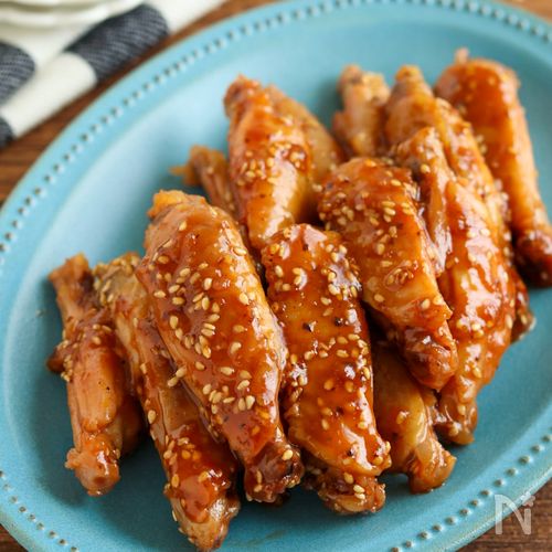 手が止まらない！手羽中の照りうま煮