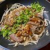 Hikeyの作ってみた!投稿(フライドガーリックで食べる鉄板ジュージューカルビ焼肉)