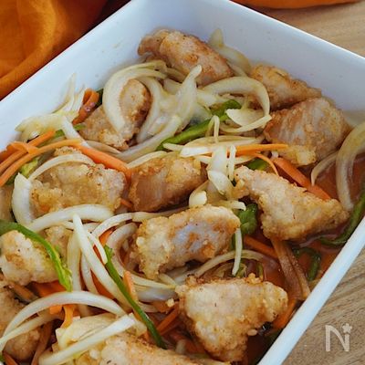 美味い！とりむね肉の南蛮漬け