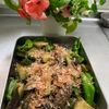 そら・ゆずの作ってみた!投稿(茄子と甘長唐辛子のめんつゆ煮)