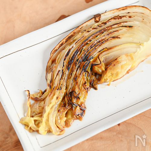 メイン食材1つ！調味料2つ！白菜のしょうゆ焼き