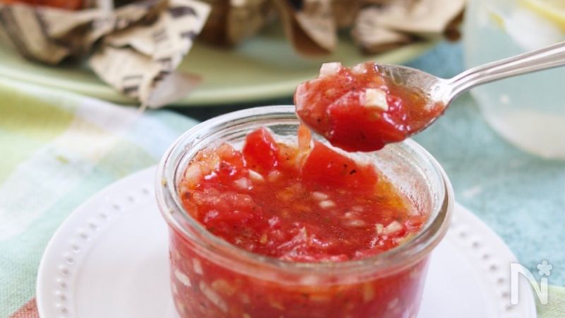 家にある材料で 本場の味 真っ赤なトマト万能サルサソース By Mayumillion レシピサイト Nadia ナディア プロの料理家のおいしいレシピ