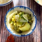 冬に作りたい。高菜の発酵漬け　ベトナム風