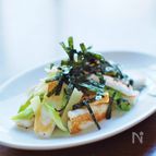 はんぺん・さきいか・パルミジャーノ・レッジャーノの醤油炒め