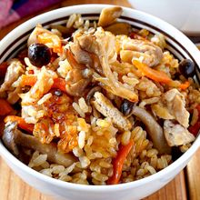 【鶏きのこ炊き込みご飯】新米の秋♡旬に食べたい旨みご飯♪