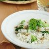 春を味わう♪あさりと菜の花の洋風炊き込みごはん