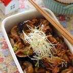 豚こまと茄子の味噌煮