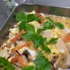 そら・ゆずの作ってみた!投稿(長寿県信州の伝統食材【高野豆腐の卵とじ】簡単ヘルシーレシピ♪)