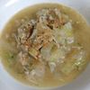 ゆみの作ってみた!投稿(ダイエットを助ける!鶏ひき肉とたっぷり白菜のごまとろスープ)