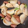 焼きかぶとウインナーの《トロトロ♡グラタン》の工程1