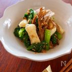 【小松菜ときのこ、油揚げの胡麻和え】秋に作りたい定番副菜