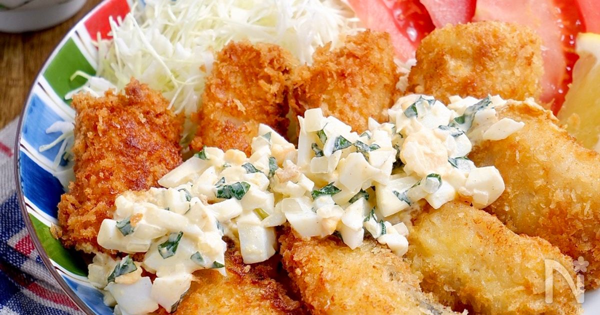 お魚が好きになる♡『和風タルタルソースとフィッシュフライ