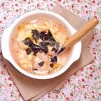 楽チンとろーんノンオイル♪豆腐とえびの和風たらこグラタン