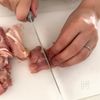 【ナスの鶏煮込みスープ】鶏の旨味たっぷり♪の工程1