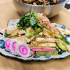 もんぶらん°・*:.。.☆の作ってみた!投稿(【5分】ちくわ・長芋・きゅうりのわさび醤油和え)