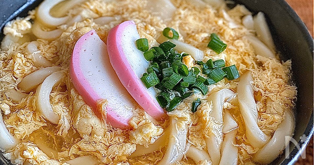 生姜香る♩トロミかき玉うどん