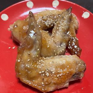 Yの作ってみた!投稿(【指まで美味しい！揚げない手羽先の甘辛焼き】やみつき♡)