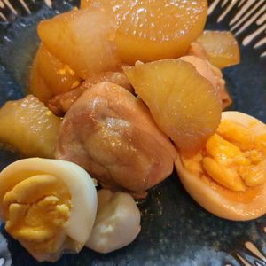 1234876の作ってみた!投稿(誰でも簡単！味しみ《こってり♡鶏たま大根》)