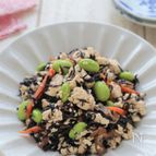 材料３つ！ひじき入り炒り豆腐