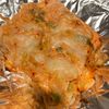 すみれの作ってみた!投稿(絹厚揚げのキムチマヨチーズ焼き)