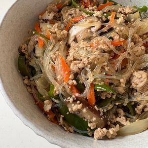 aymnの作ってみた!投稿(【そぼろチャプチェ】いつもの調味料で！家族が喜ぶ♡)