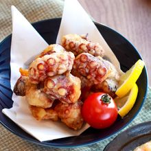 【シンプルたこの唐揚げ】カリッとジューシー♬︎