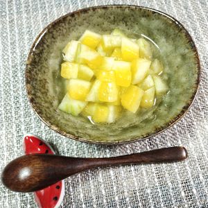 M＊Pの作ってみた!投稿(【スイカの皮のナムル】無駄なく美味しく♪意外だけどイケる！！)