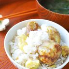 甘み際立つ♡ふっくら栗ごはん