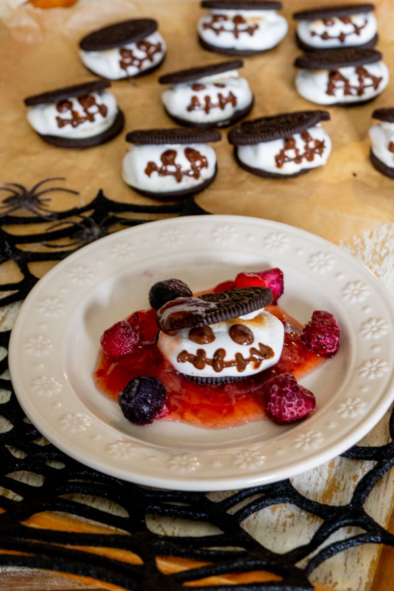 マシュマロオバケのオレオサンド | レシピサイトNadia