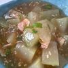 1355005の作ってみた!投稿(〖瓜とあさりベーコンのトロトロ煮〗瓜の新しい食べ方発見⭐︎)