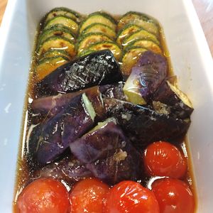 なべ円の作ってみた!投稿(夏野菜の焼きびたし【夏の常備菜】)