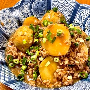 michuの作ってみた!投稿(【新じゃがそぼろとろみあん】煮込み5分でほっこりホクホク♡)